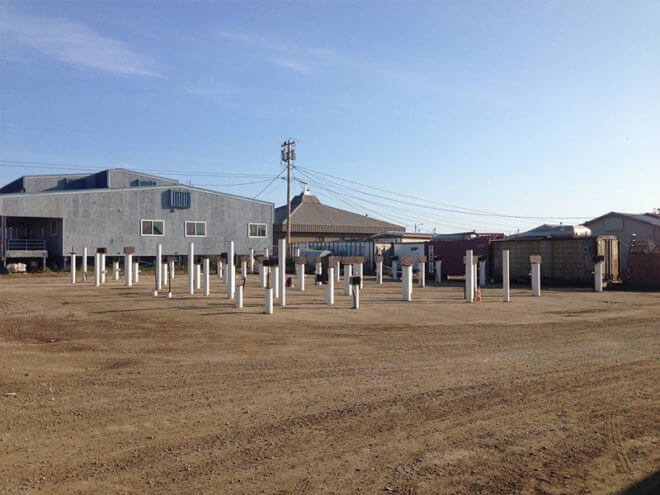 Alaska Technical Center Dorm Building Site Work and Foundation