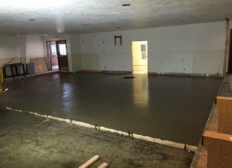 Concrete Floor For Future Bar & Grill For The City of Kotzebue