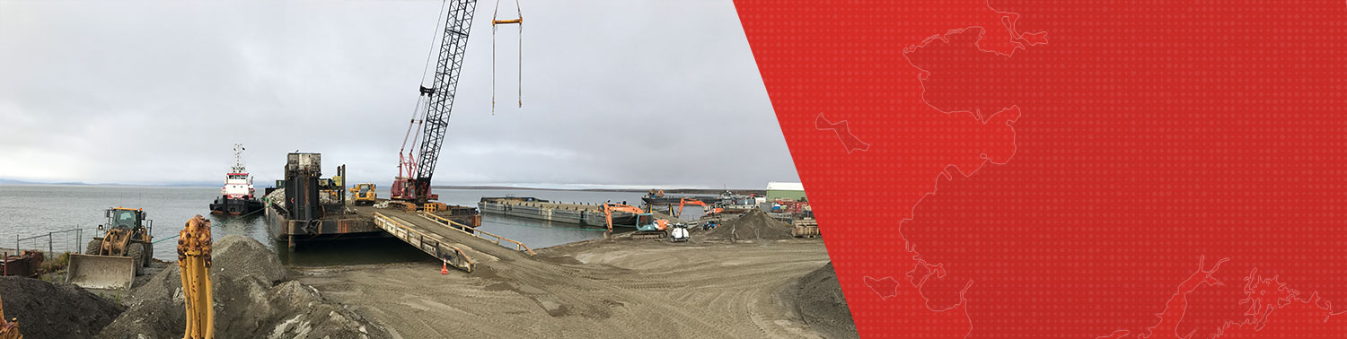 Barge in Kotzebue