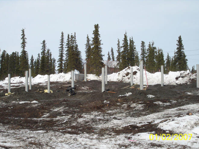 Pile Foundations for New Housing