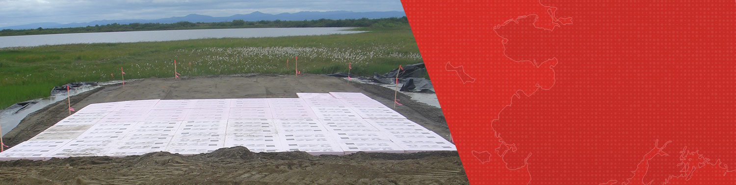 FAA PAPI Gravel Pad for Runway