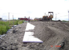 Gravel Pad Foundation for New Selawik Health Clinic