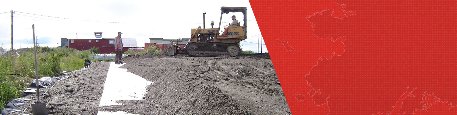 Gravel Pad Foundation for New Health Clinic